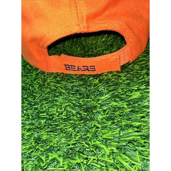 Chicago Bears Hat Cap Strap Back Mens Blue Orange NFL Football Dad Hat - Picture 2 of 7